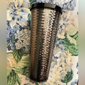 Starbucks sequin tumbler 24oz